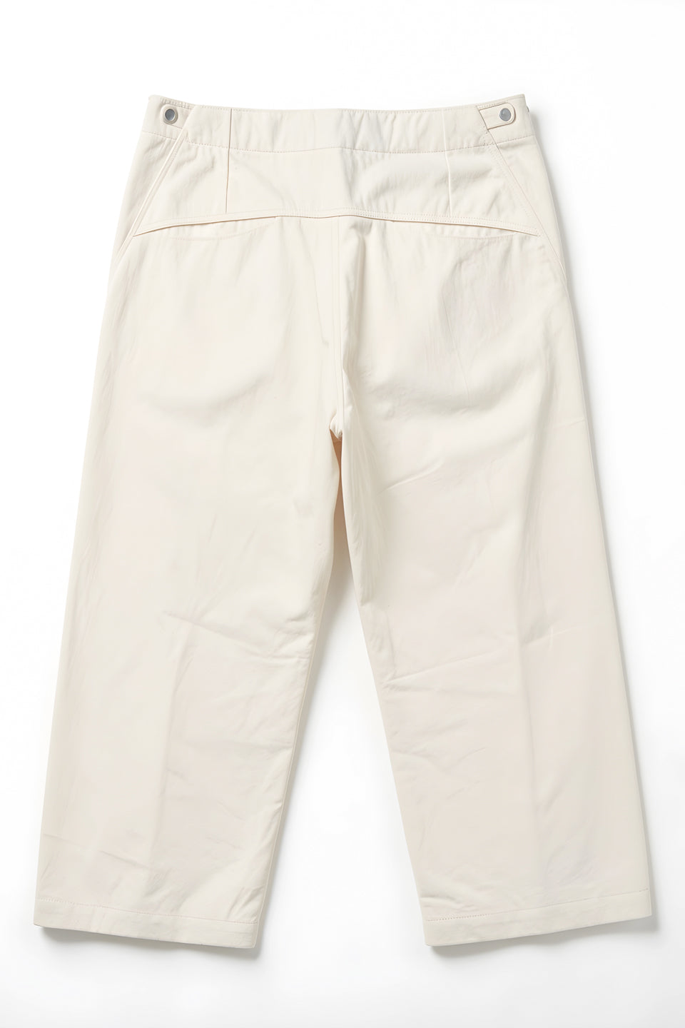Rework Cotton Barrel Baggy Pants Cream 27-32