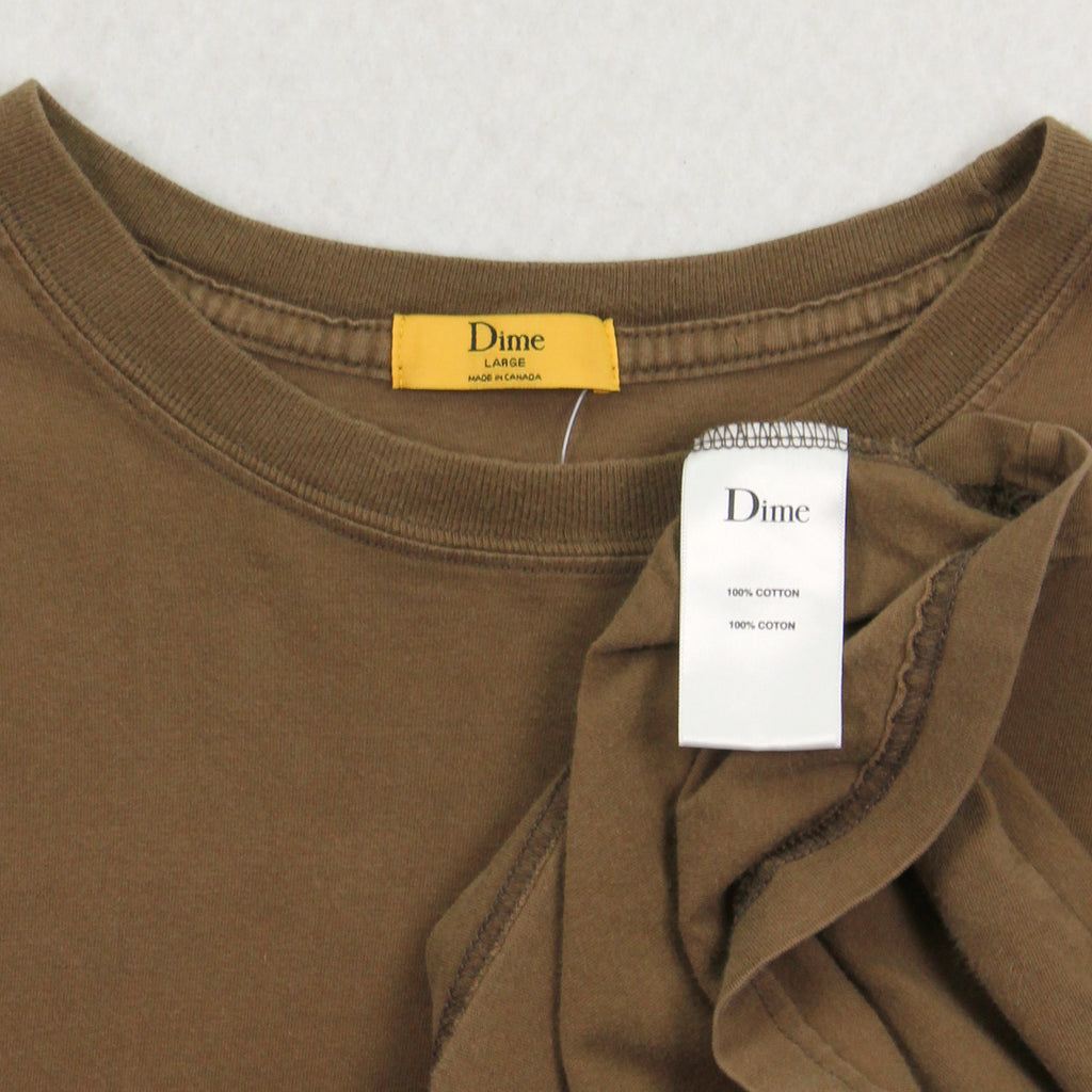 Dime MTL Mini Text Logo Tee L