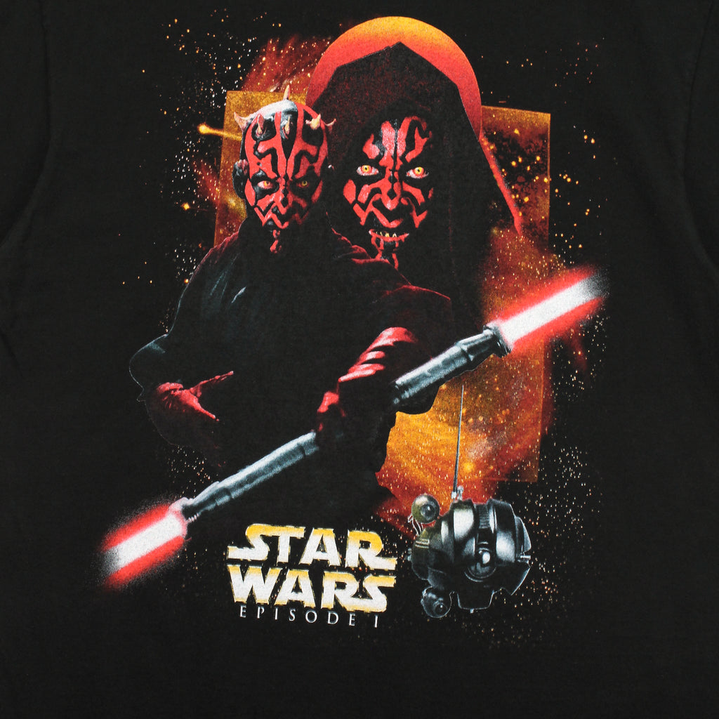 Vintage Star Wars Episode 1 Darth Maul Graphic Tee XL