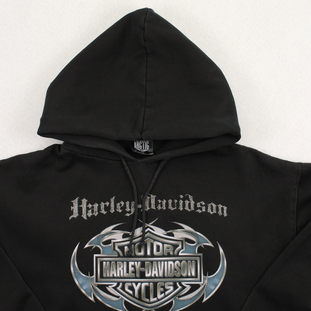 Vintage Harley Davidson A Living Legend Hoodie L