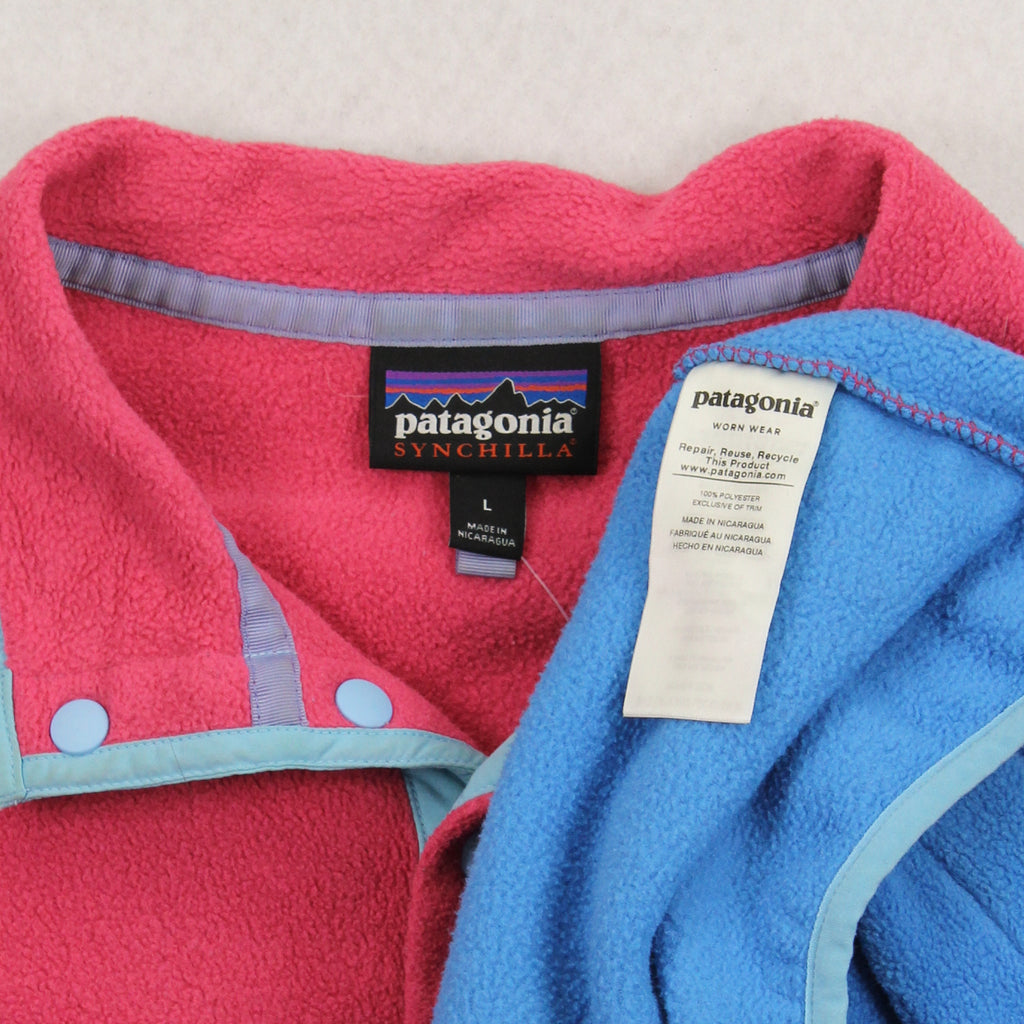 Patagonia Synchilla Two-Tone Snap T Fleece L
