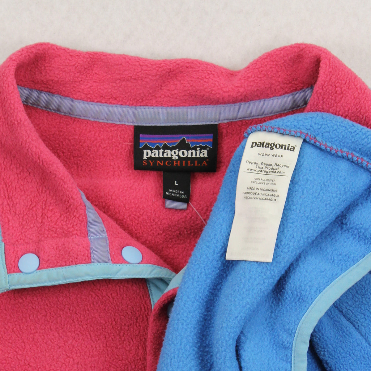 Patagonia Synchilla Two-Tone Snap T Fleece L