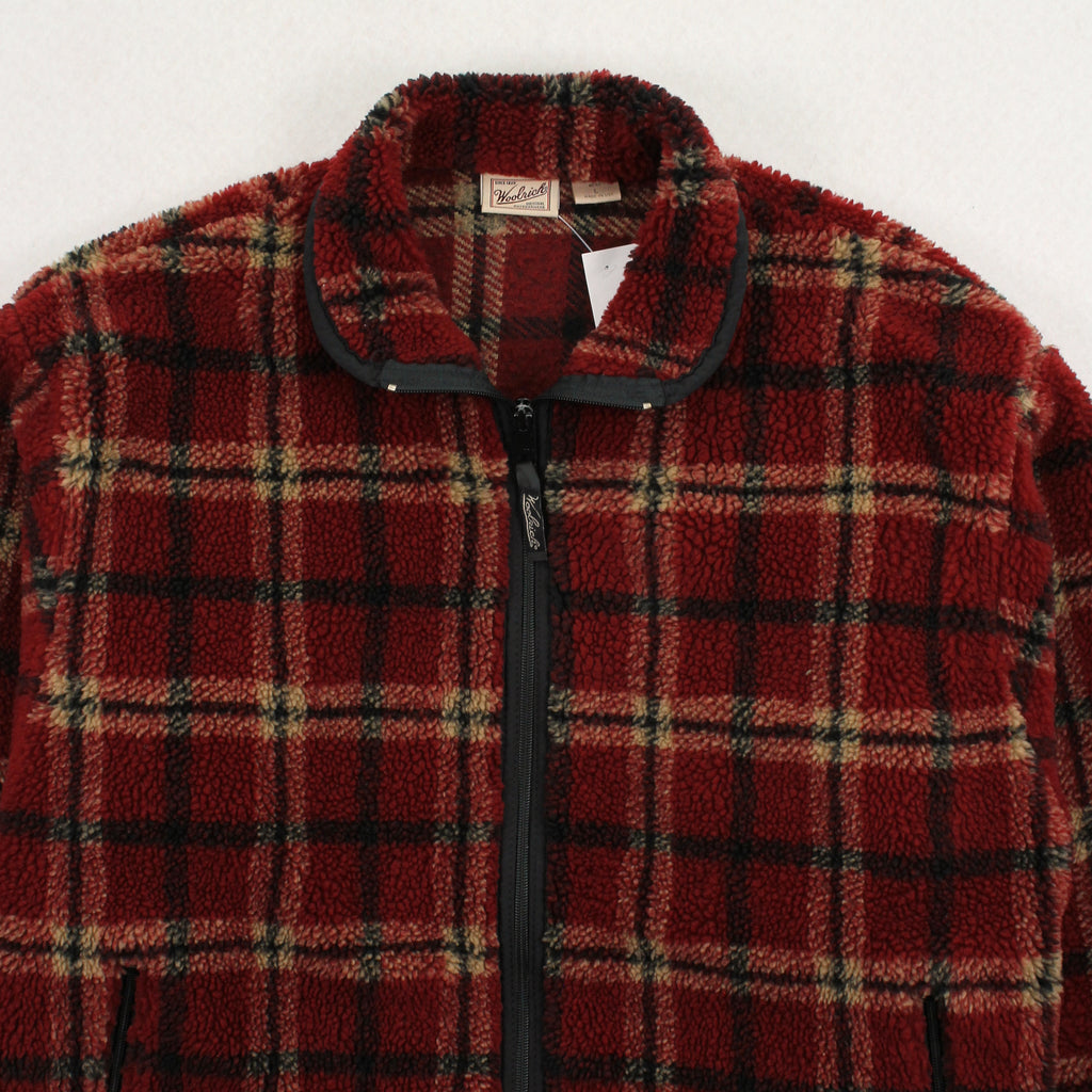 Vintage Woolrich Sherpa Fleece Jacket L