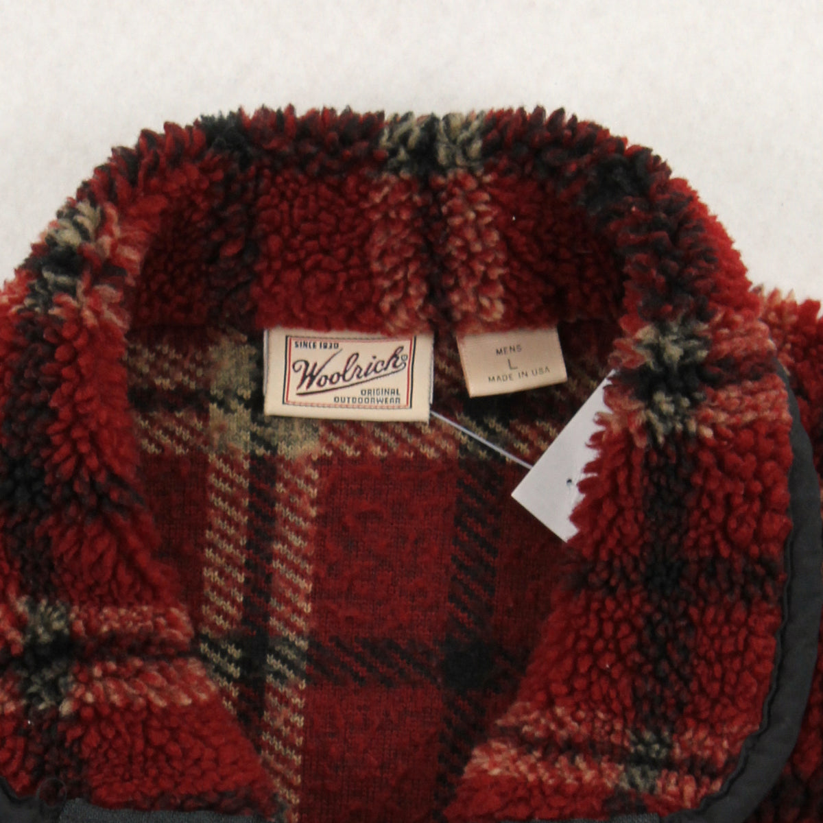 Vintage Woolrich Sherpa Fleece Jacket L