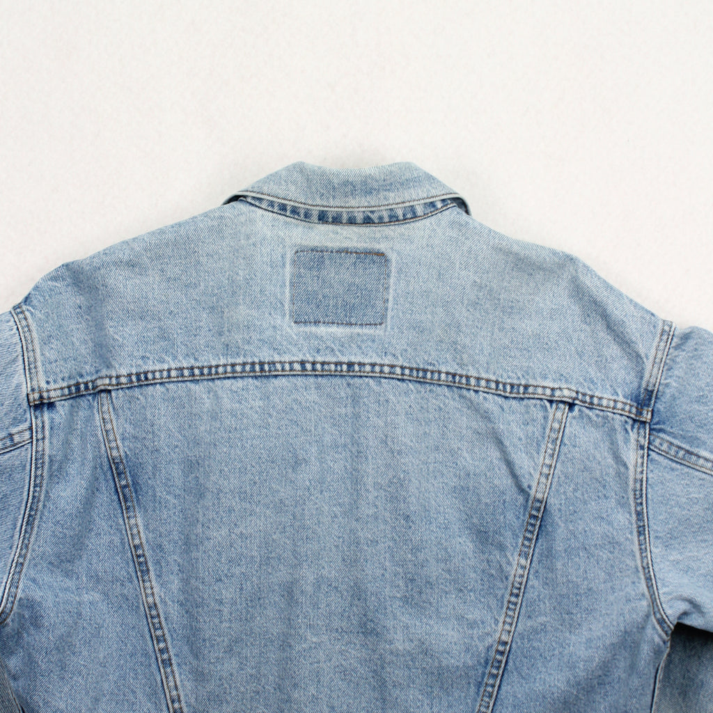 Vintage Levi's White Tab Light Wash Denim Jacket Women's L