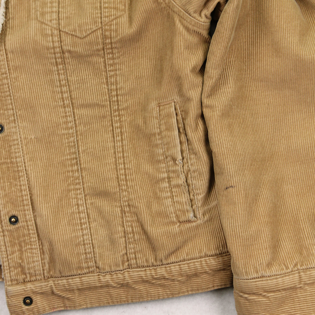Vintage Marvin Richards Sherpa Lined Corduroy Jacket Women's M