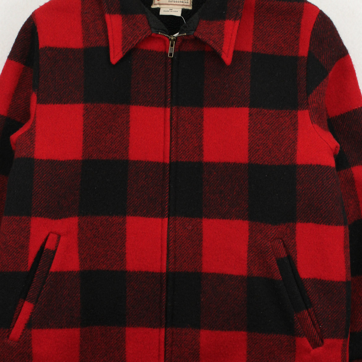 Vintage Woolrich Lumberjack Plaid Jacket M