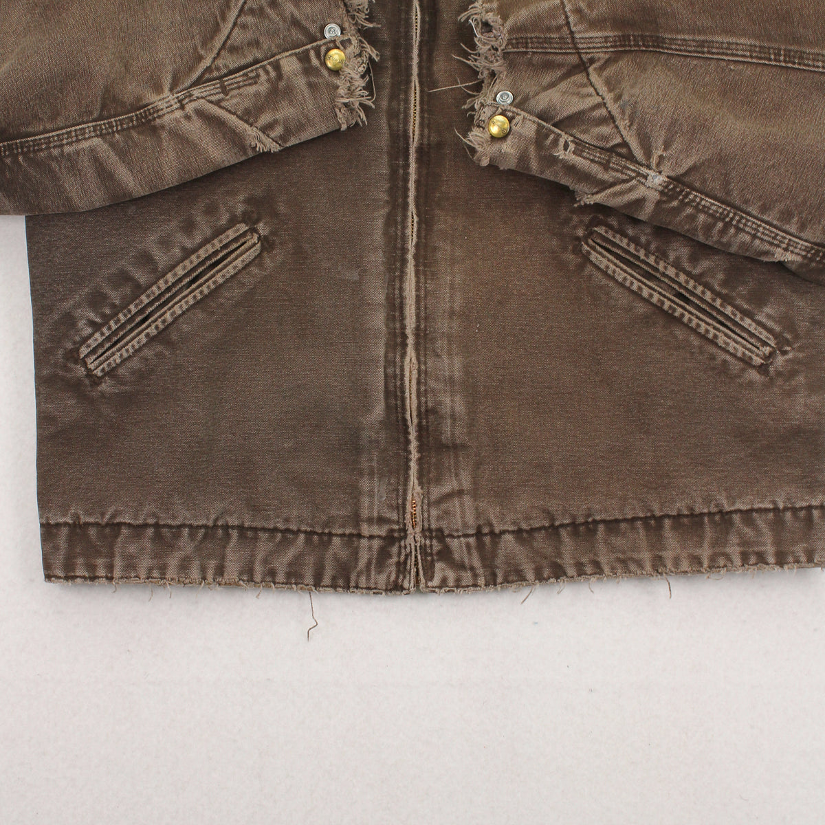Vintage Carhartt J97 Faded Detroit Jacket L Tall