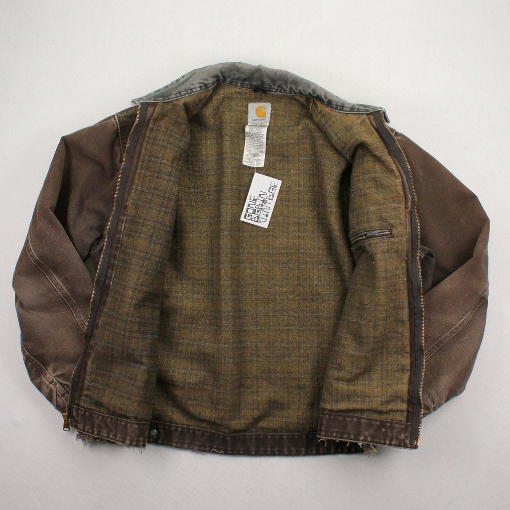 Vintage Carhartt J97 Faded Detroit Jacket L Tall