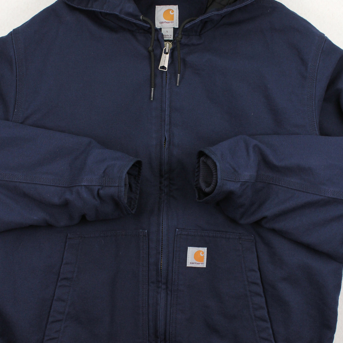 Carhartt Full Zip Hooded Jacket L