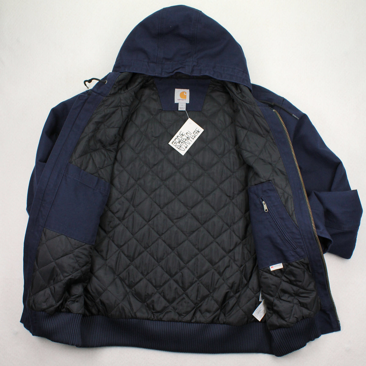 Carhartt Full Zip Hooded Jacket L