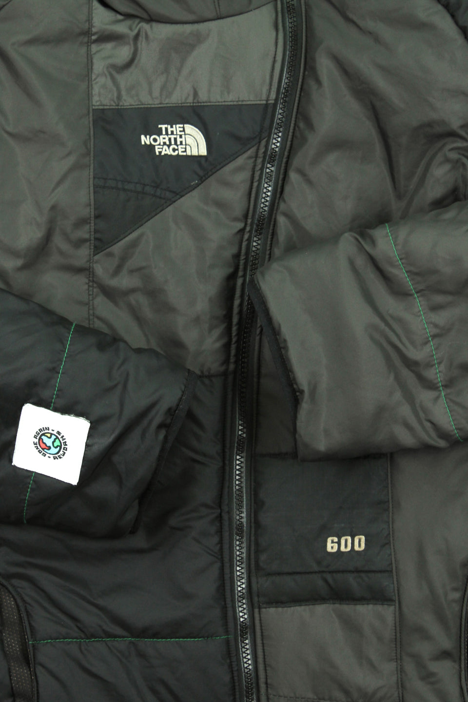 Rework The North Face Reversible Puffer Jacket M