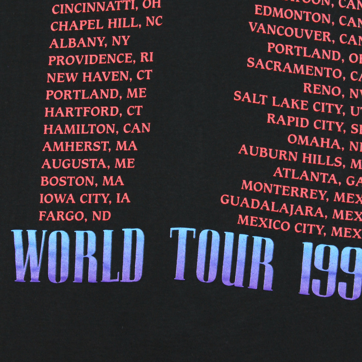 1991 Guns N' Roses Coma World Tour Tee XL