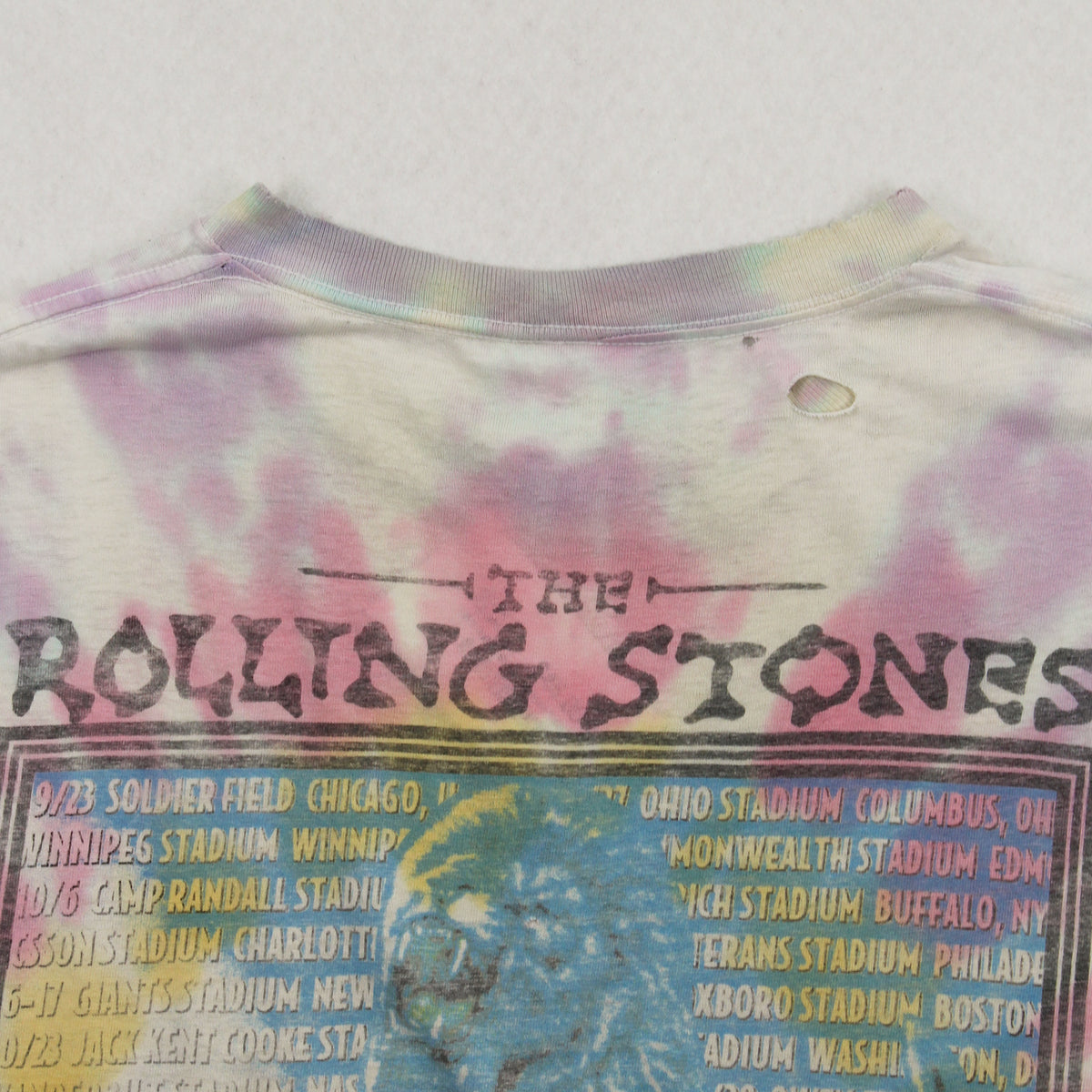 1997-98 Rolling Stones Bridges To Babylon Tour Cutoff Tank XL