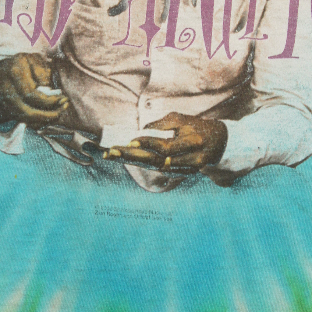 2003 Zion Bob Marley Distressed Tie Dye Tee XL