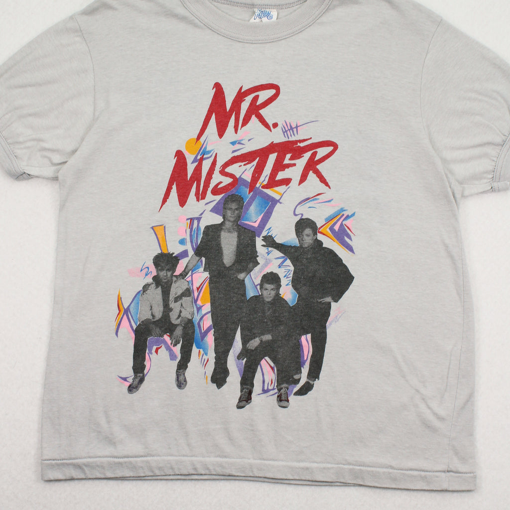80s Mr. Mister Welcome To The Real World Tour Tee L