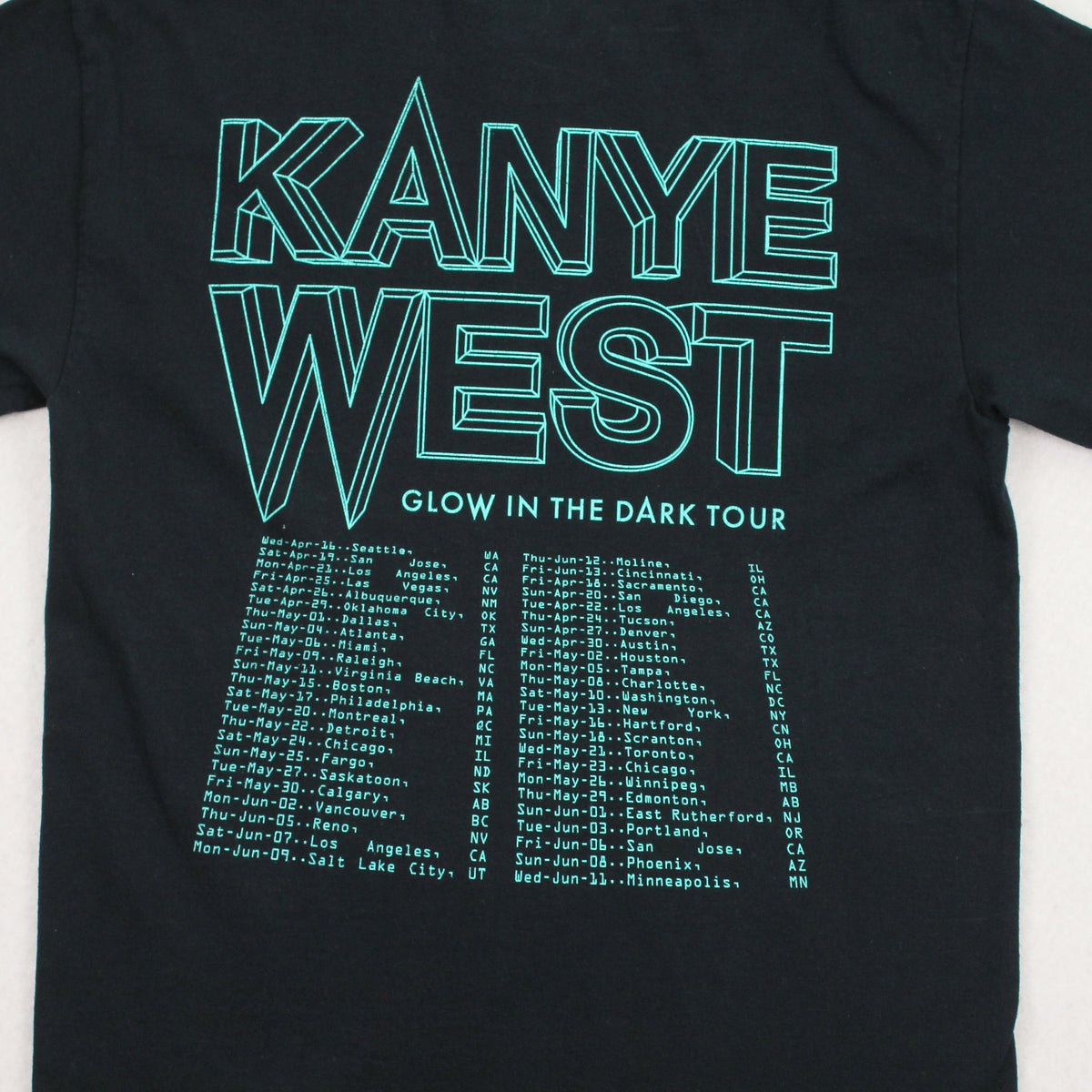 Kanye West Glow In The Dark Tour Tee S