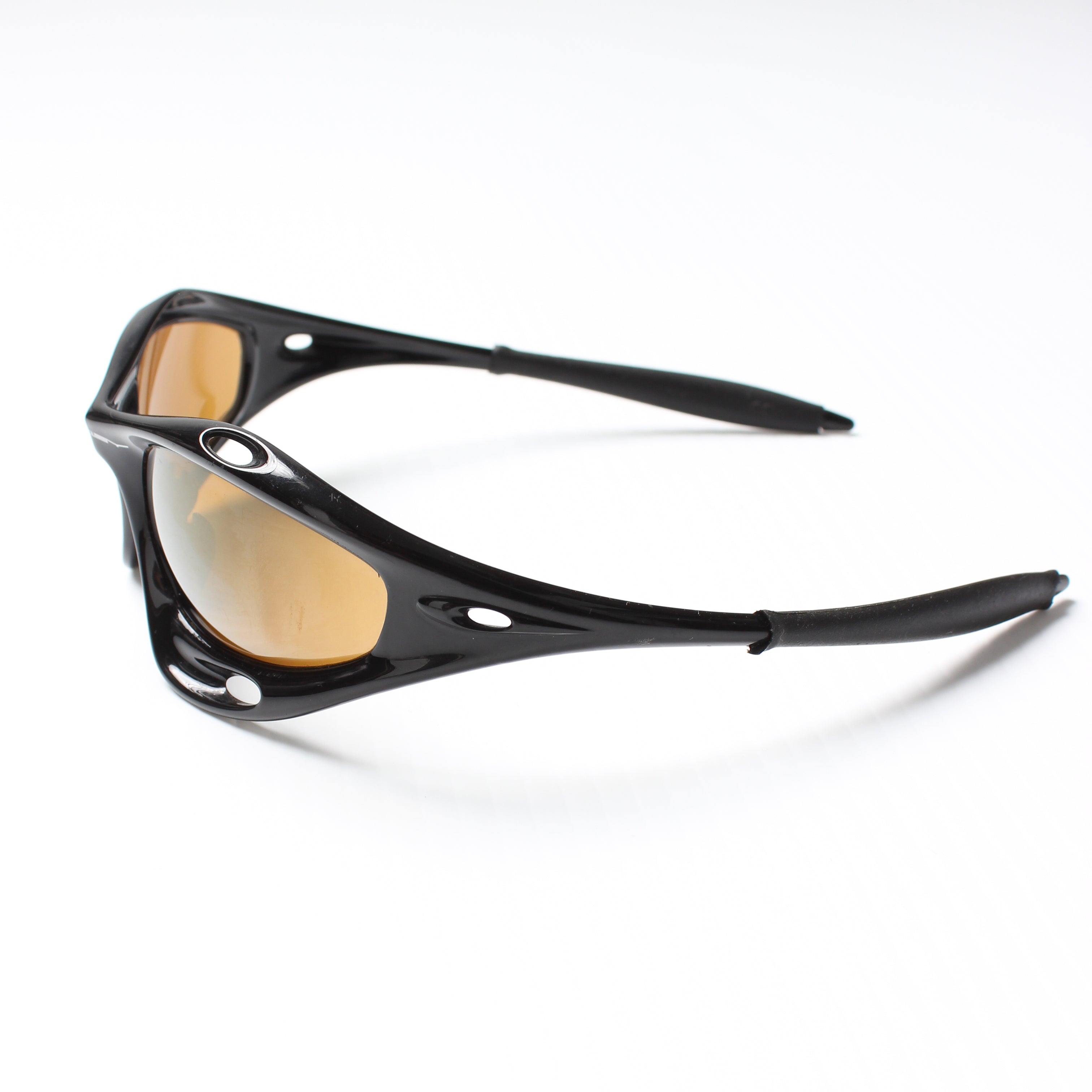 Vintage Oakley Water Jacket Vented Sunglasses Jet Black