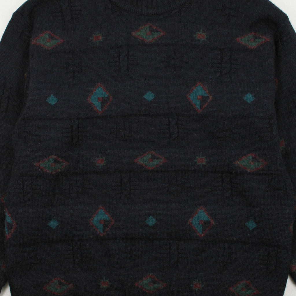Vintage Marks & Spencer Pattern Knit Sweater M