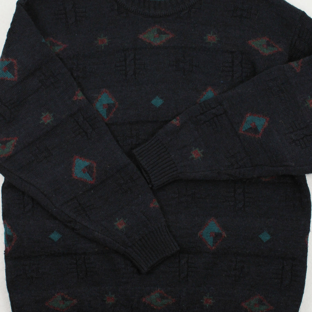 Vintage Marks & Spencer Pattern Knit Sweater M