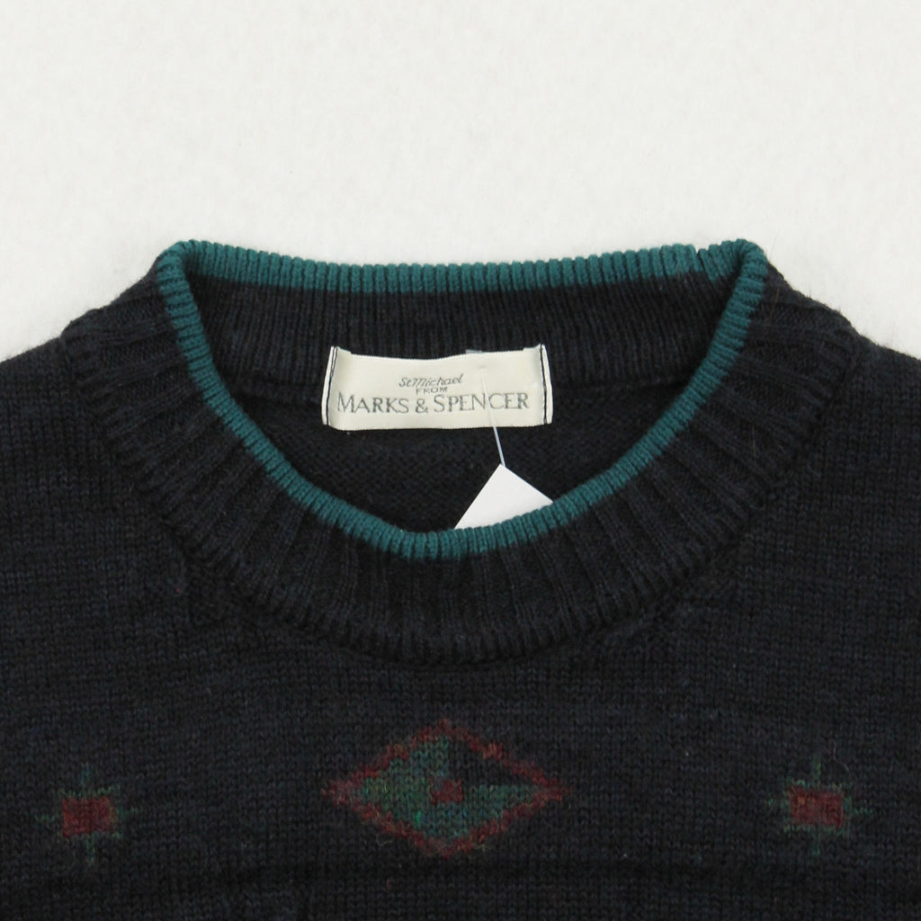 Vintage Marks & Spencer Pattern Knit Sweater M