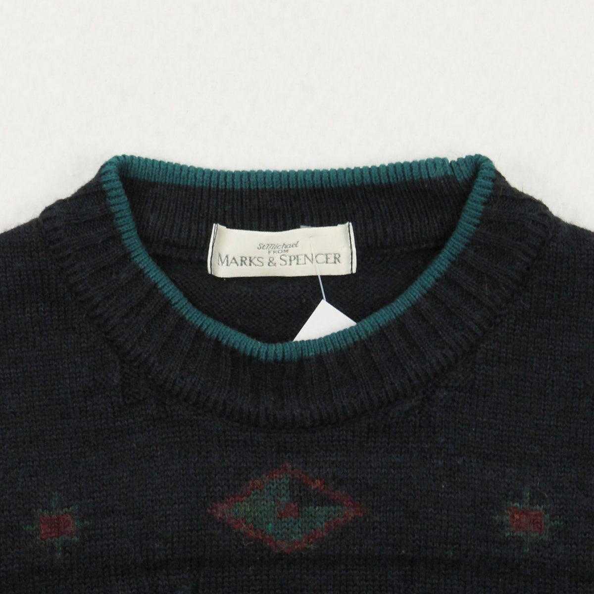 Vintage Marks & Spencer Pattern Knit Sweater M