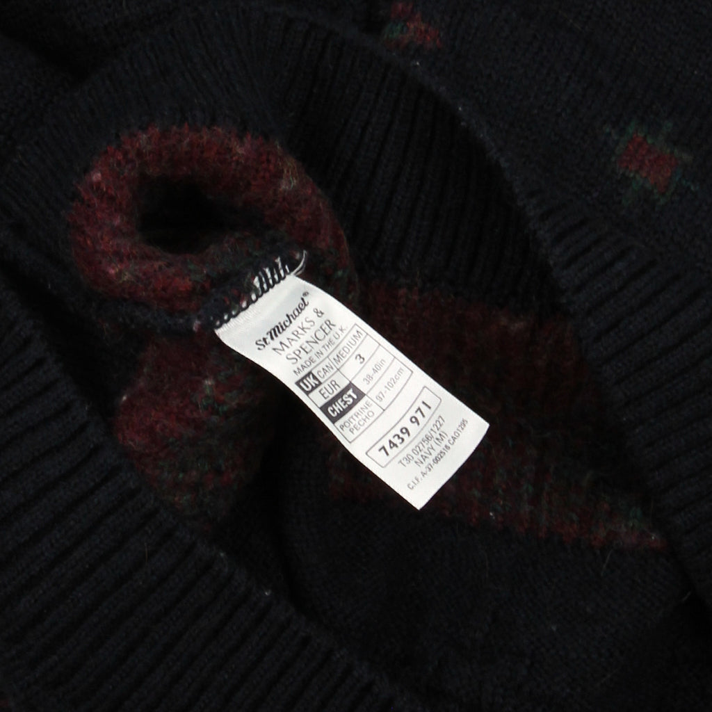 Vintage Marks & Spencer Pattern Knit Sweater M