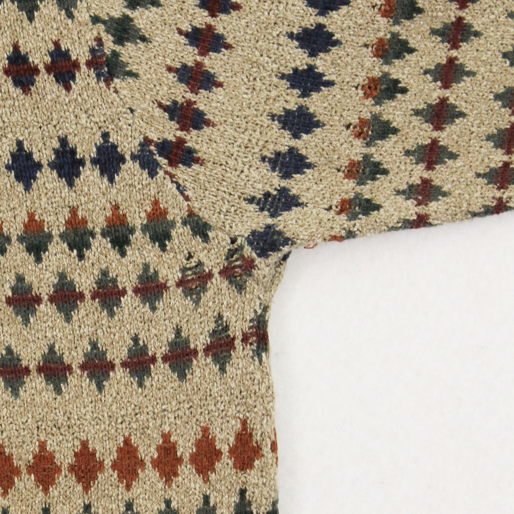 Cavori Diamond Pattern Knit Sweater L