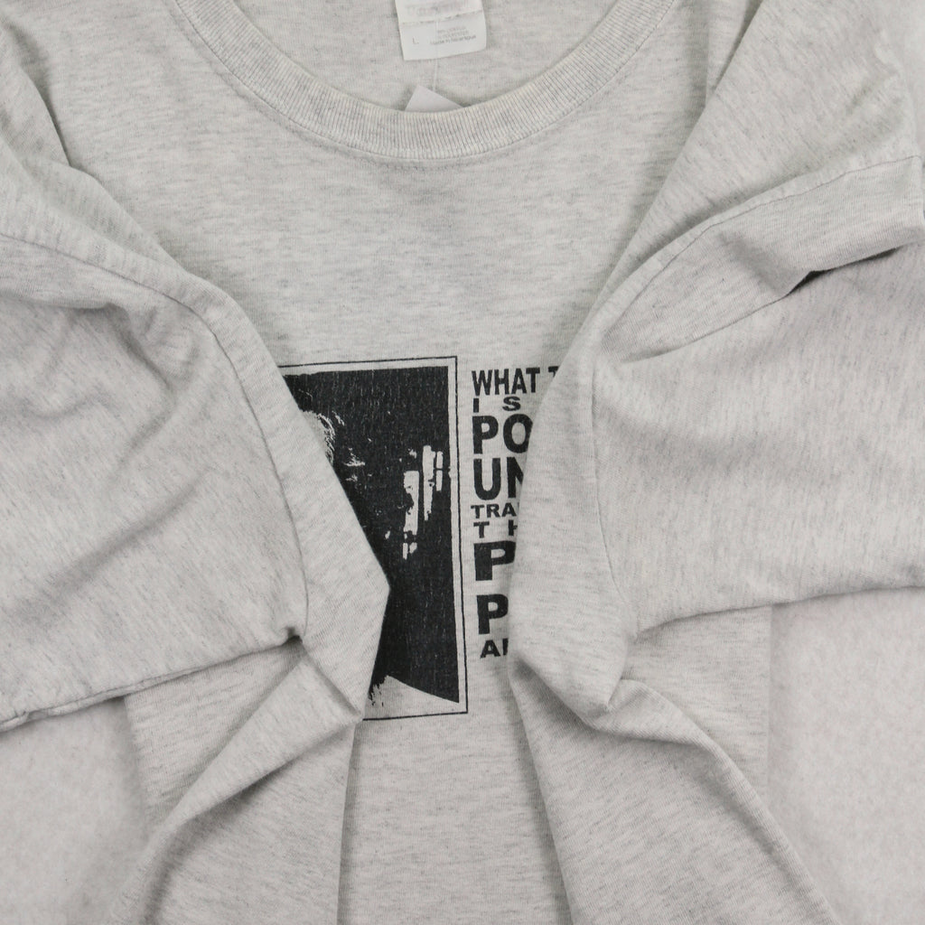 Vintage Noah Chomsky Power & Privilege Tee L