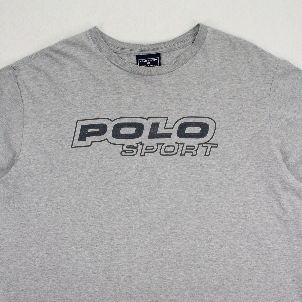 Vintage Polo Sport 3M Logo Tee L