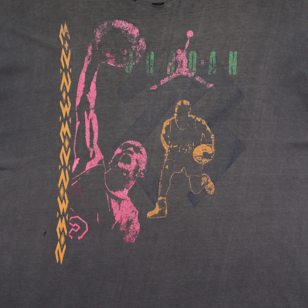 90s Michael Jordan Faded & Distressed Graphic Tee XL