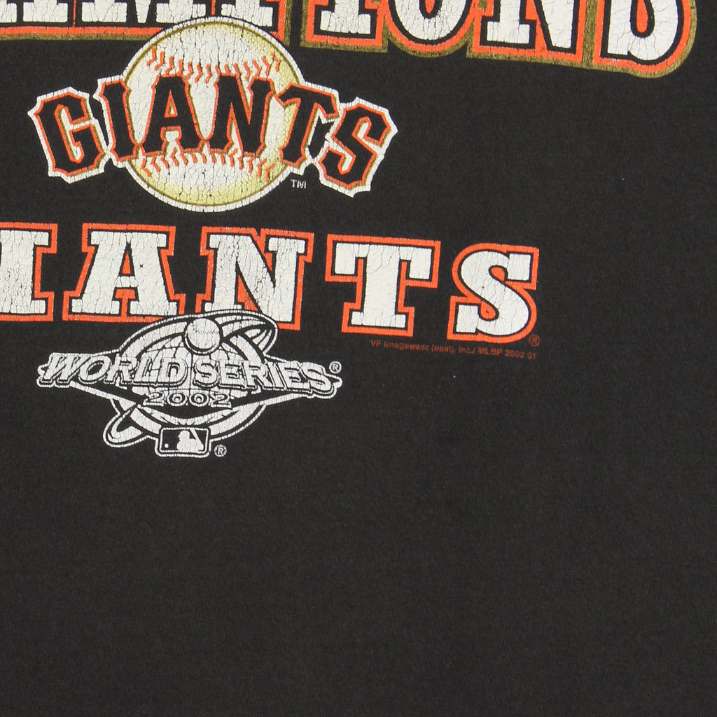 2002 MLB World Series San Francisco Giants Tee L