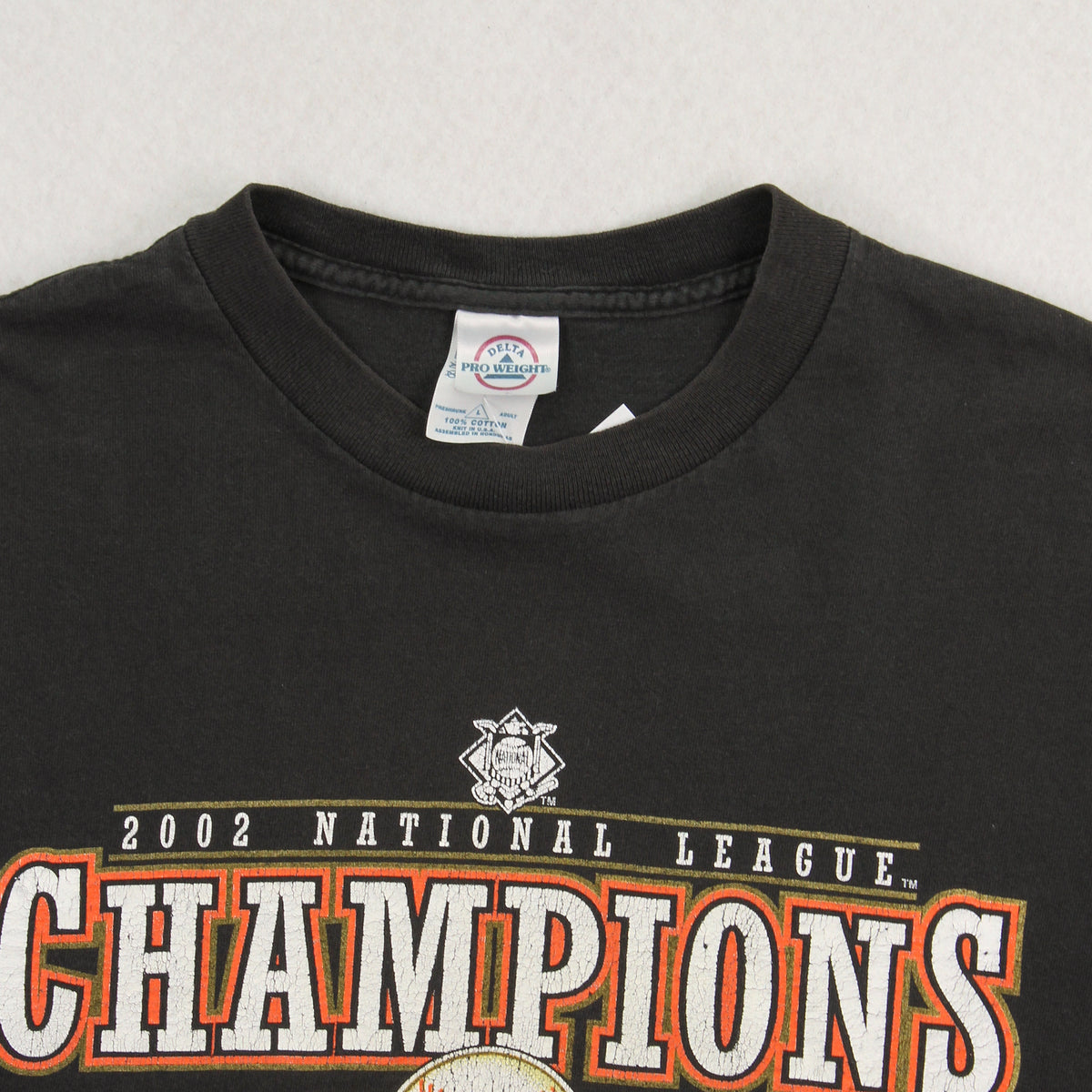 2002 MLB World Series San Francisco Giants Tee L