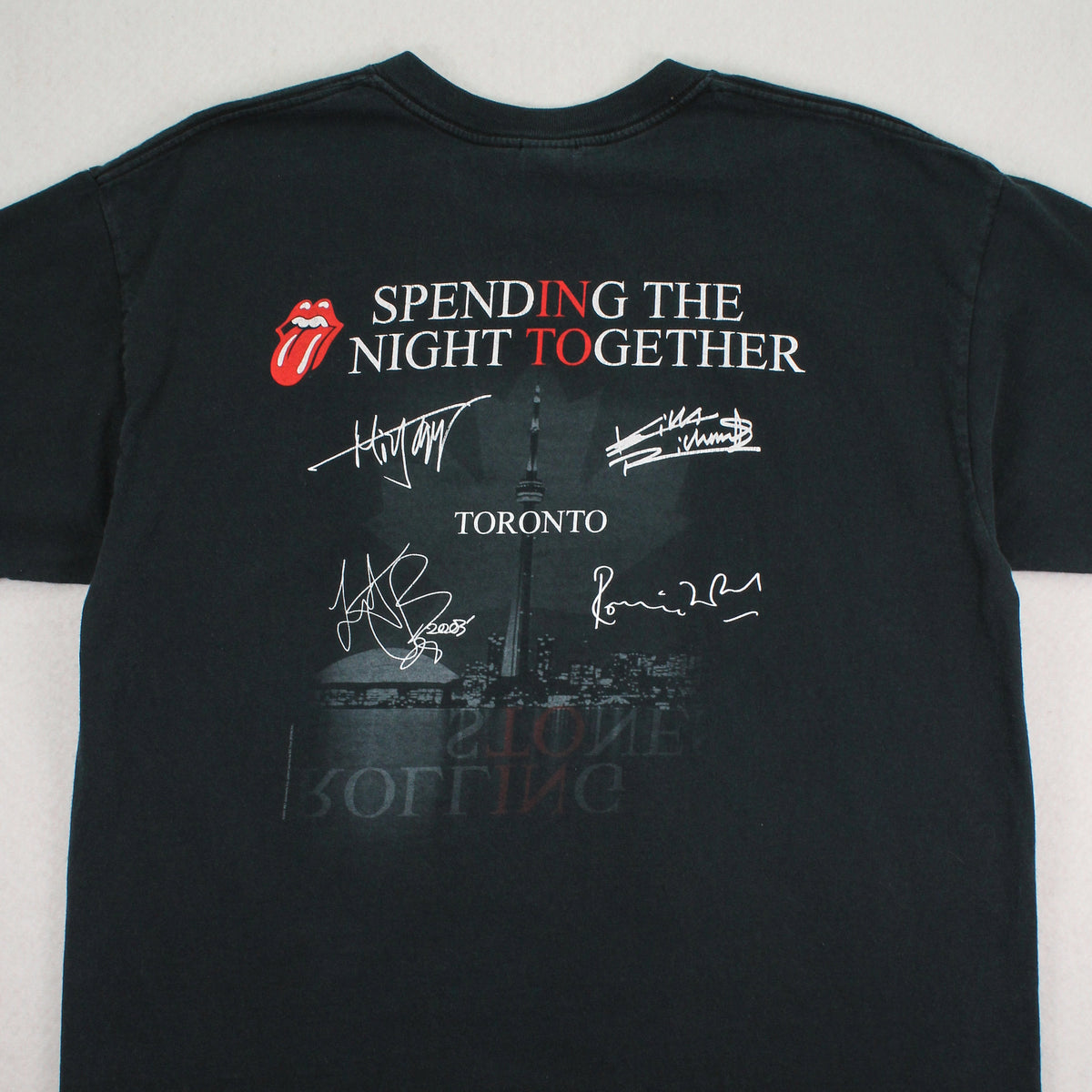 2003 Rolling Stones Toronto Graphic Tee XL