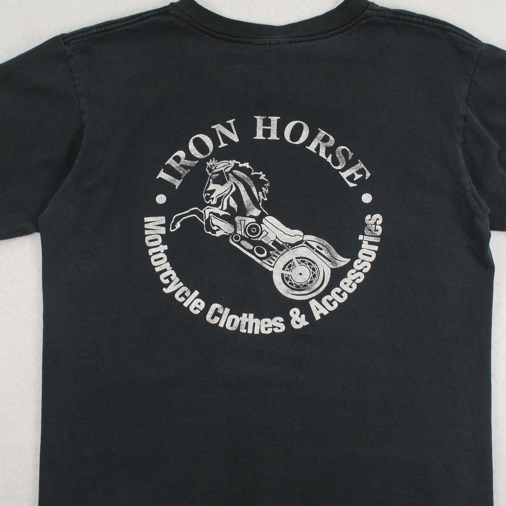 90s Iron Horse It's Not Illegal To Be A Biker Tee M