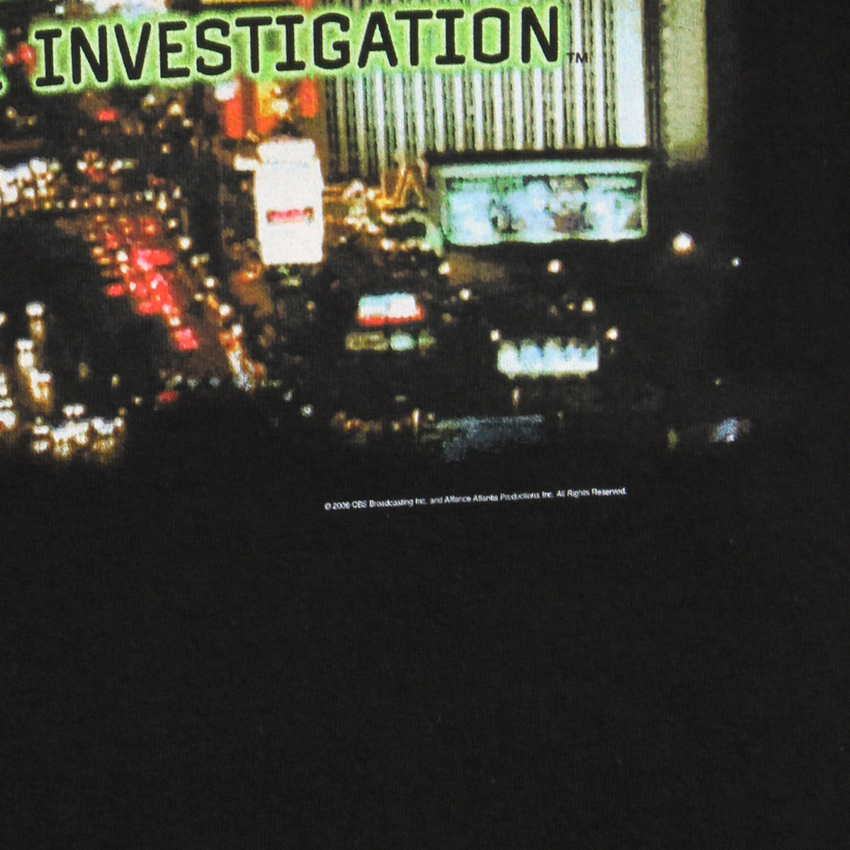 2006 CSI: Crime Scene Investigation TV Series Tee S