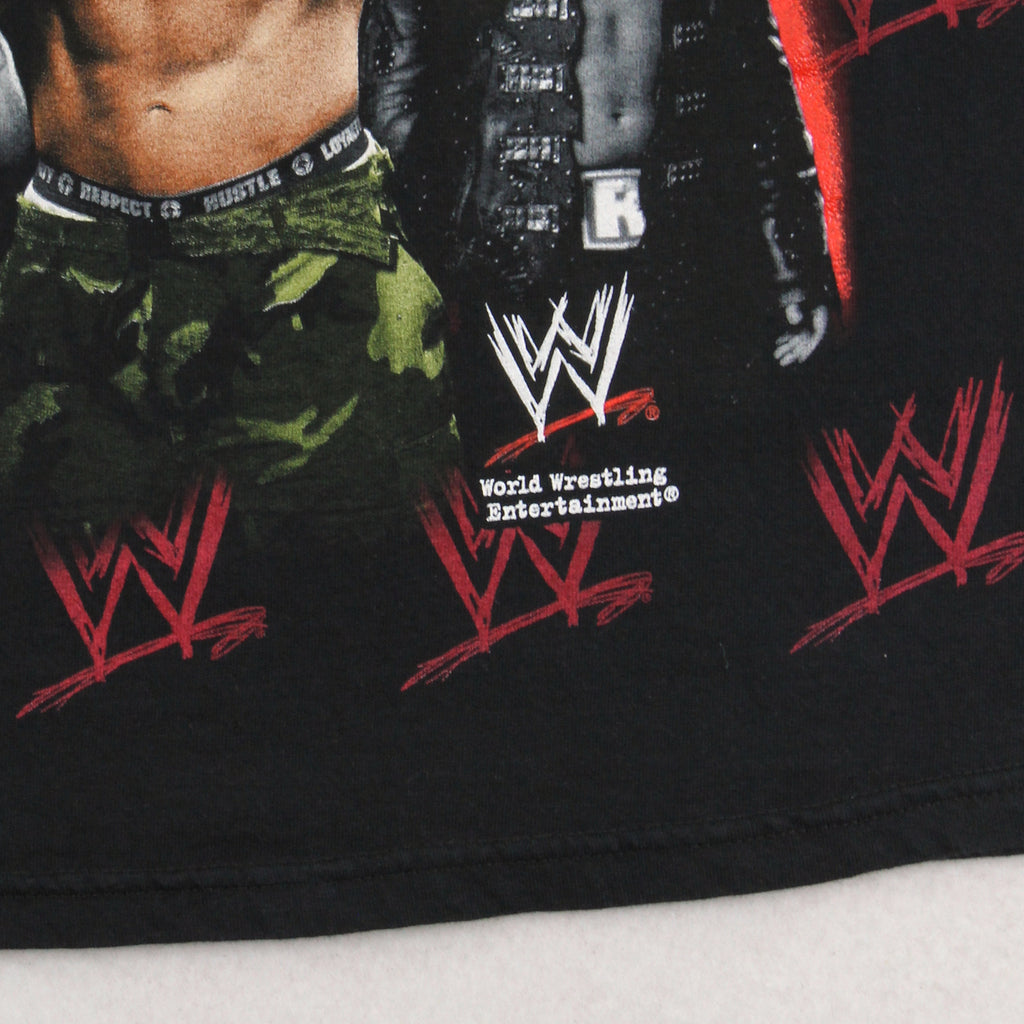 2007 WWE Raw Wrestling Graphic Tee L