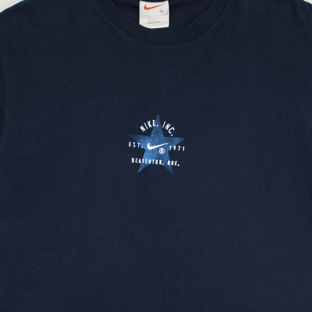 Vintage Nike Inc. Beaverton Star Graphic Tee M