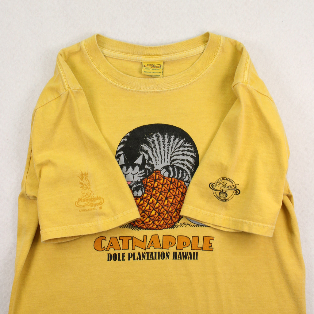 Crazy Shirt Catnapple Hawaii Tee S