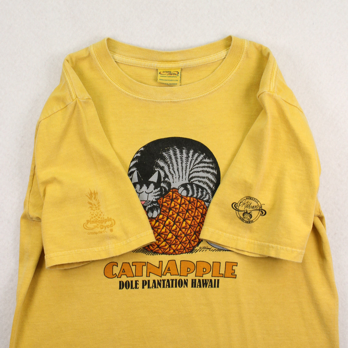 Crazy Shirt Catnapple Hawaii Tee S
