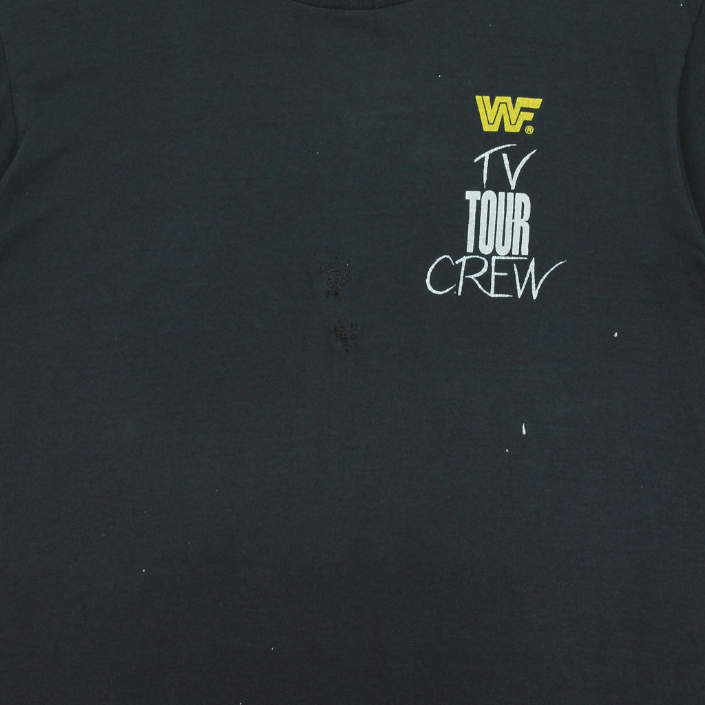 1991 WWF TV Tour Crew Tee L