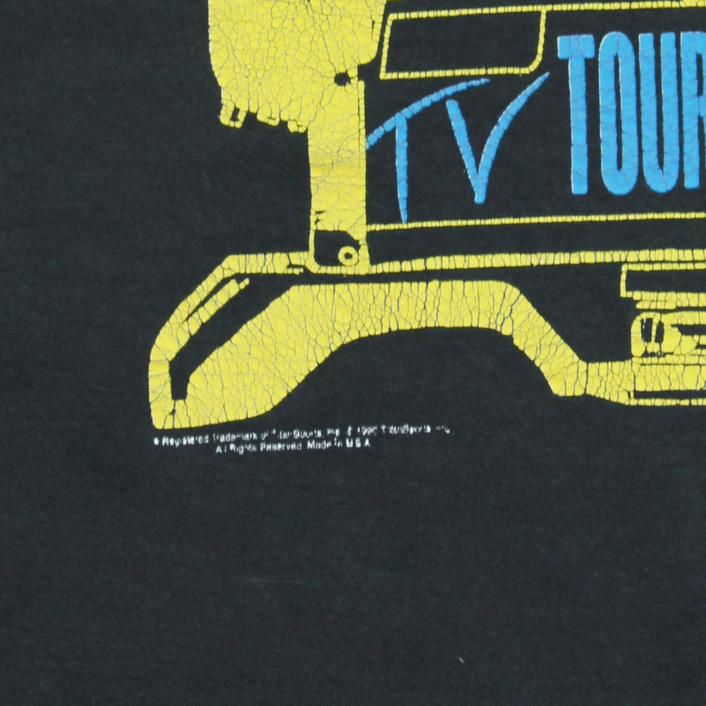 1991 WWF TV Tour Crew Tee L