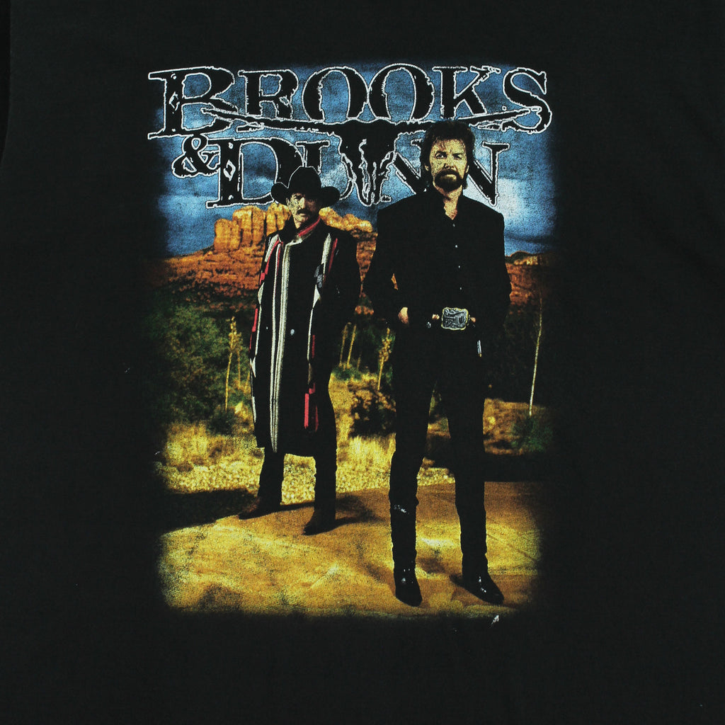 Vintage Brooks & Dunn Graphic Tee XL