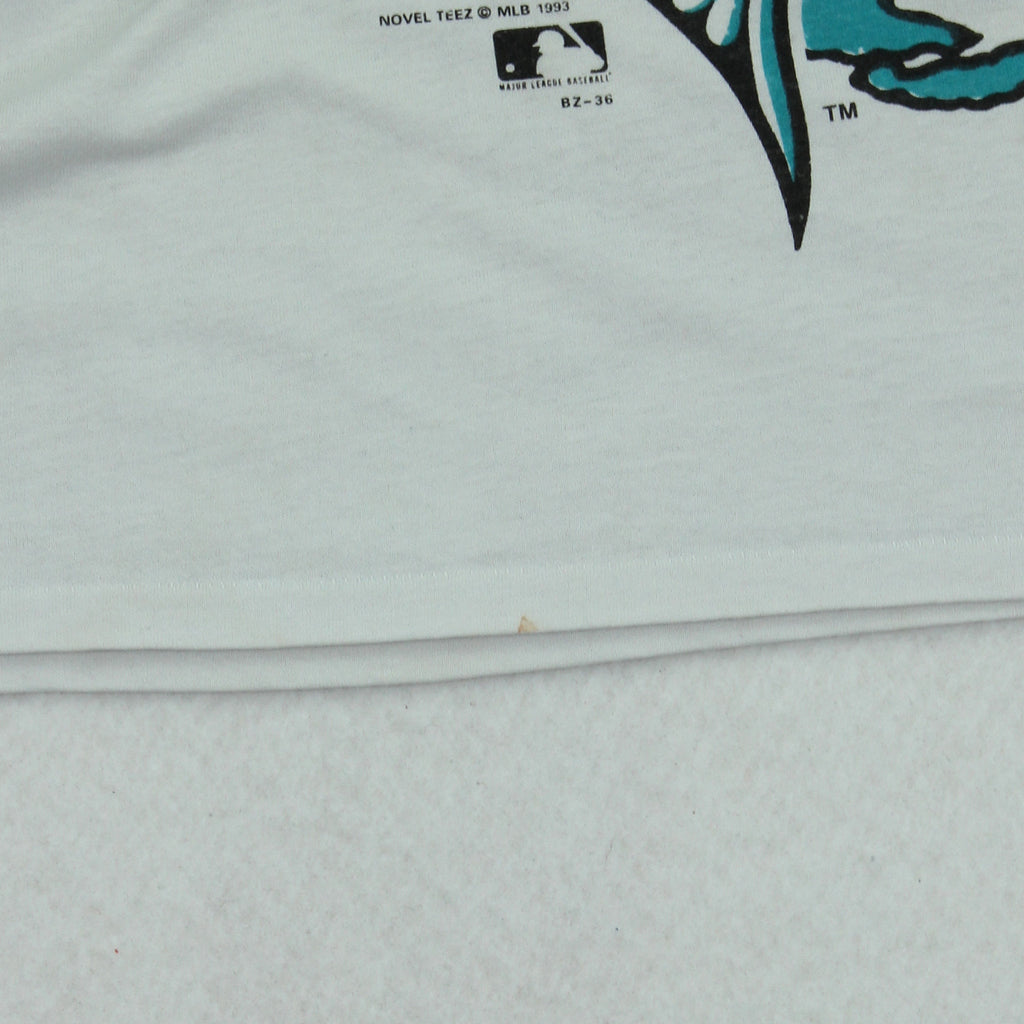 1993 Novel Teez Florida Marlins MLB Graphic Tee L