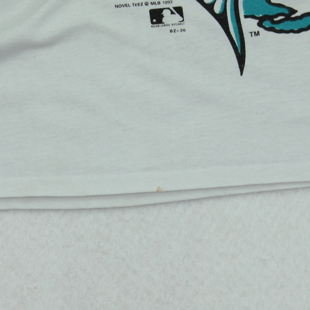 1993 Novel Teez Florida Marlins MLB Graphic Tee L