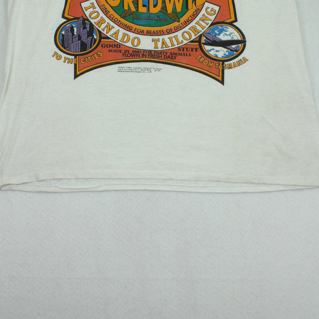 1993 Looney Tunes Tasmanian Tornado Tailoring Tee XL
