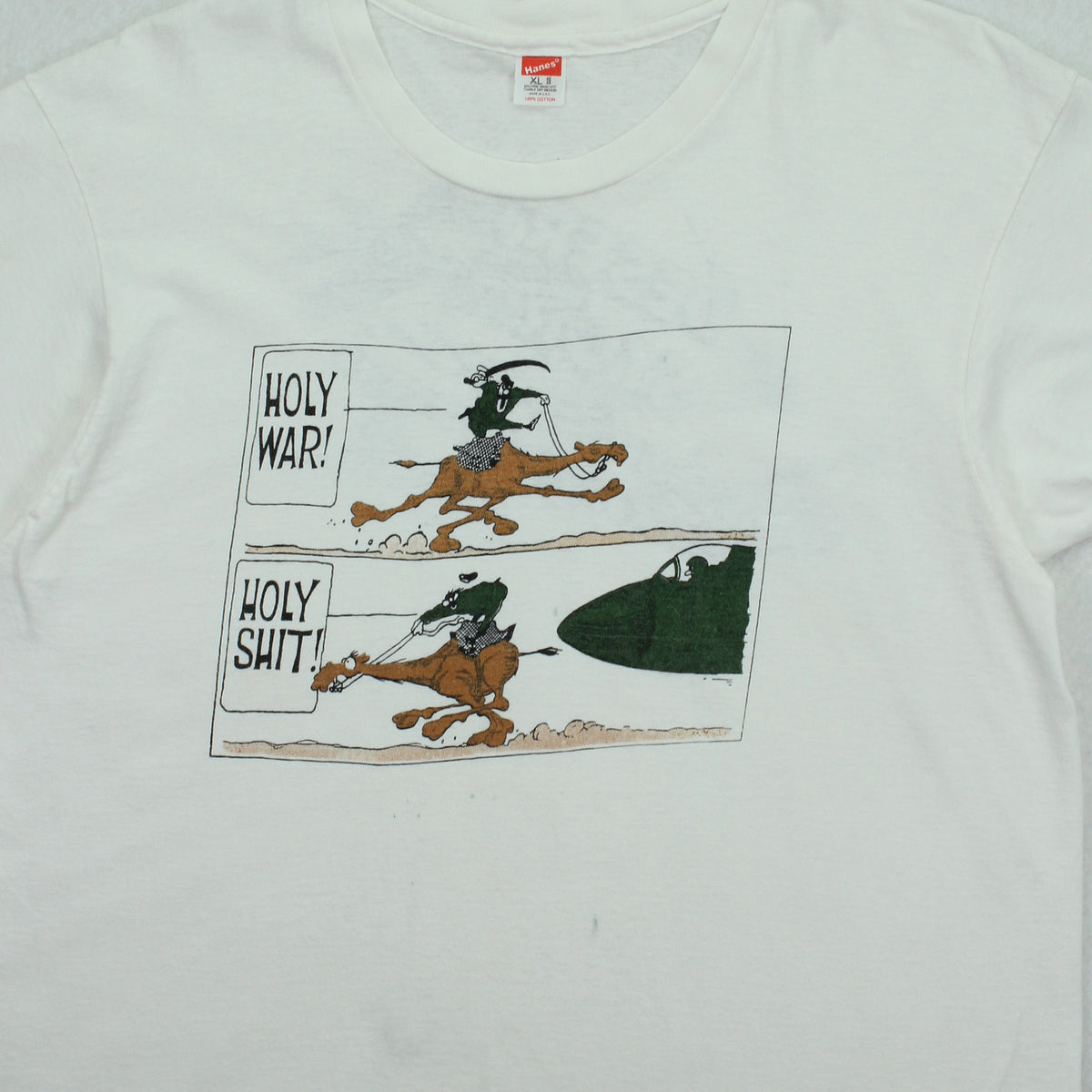 Vintage Desert Storm Holy War Tee XL
