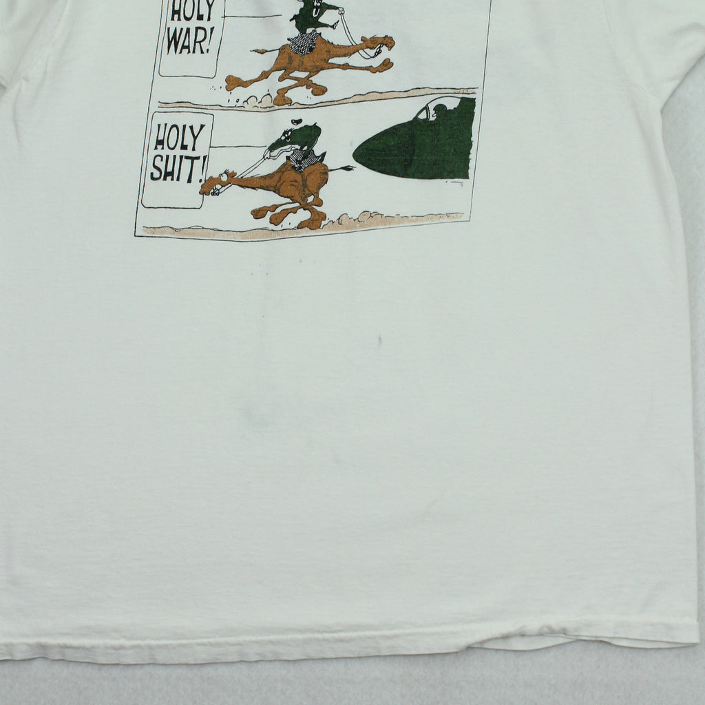 Vintage Desert Storm Holy War Tee XL
