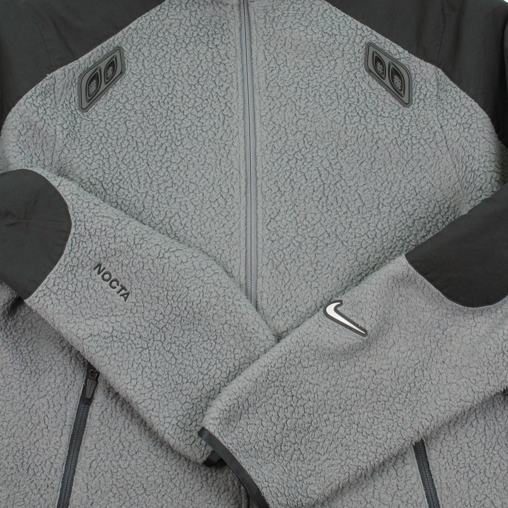 Nike Nocta Sherpa Fleece Two Tone Jacket M