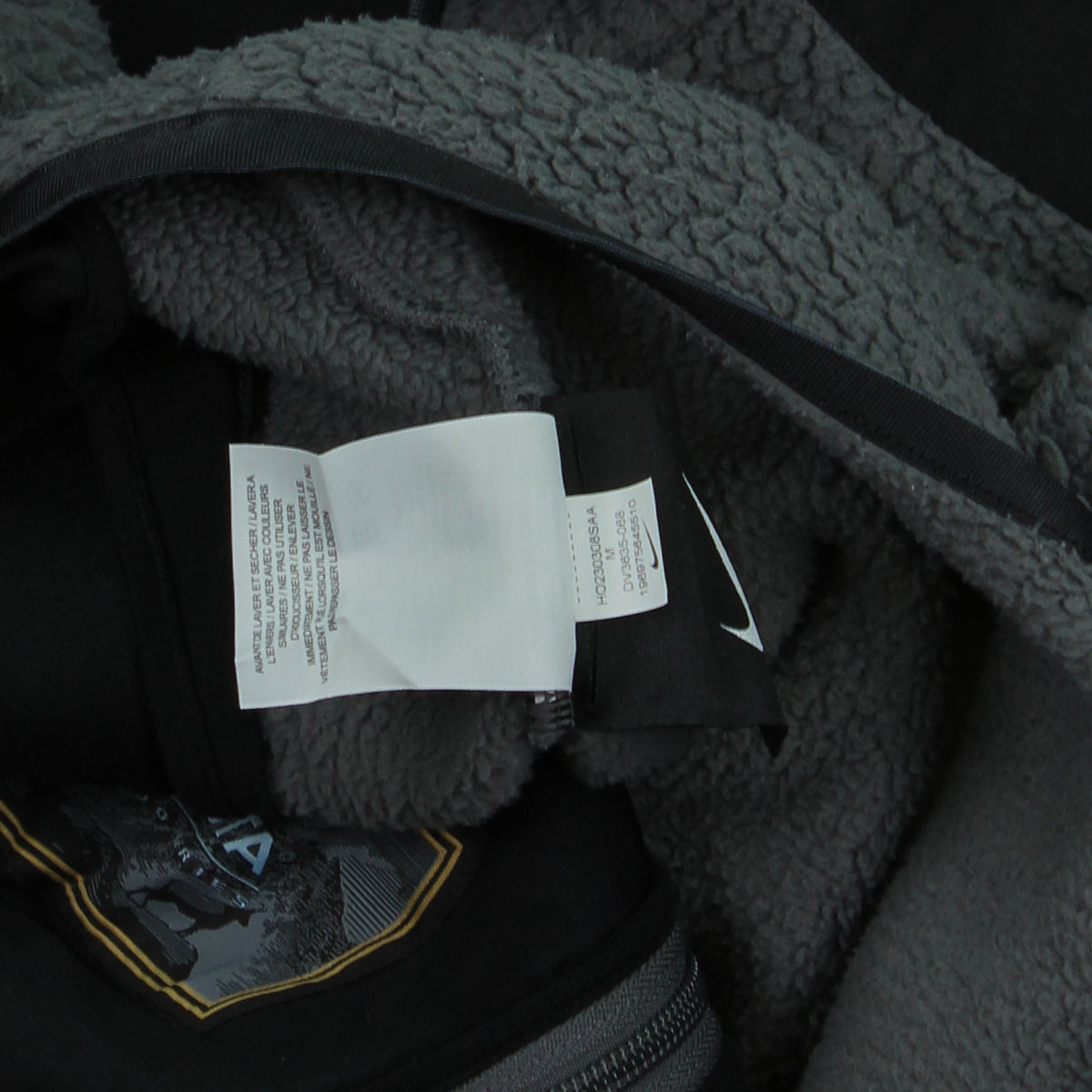 Nike Nocta Sherpa Fleece Two Tone Jacket M